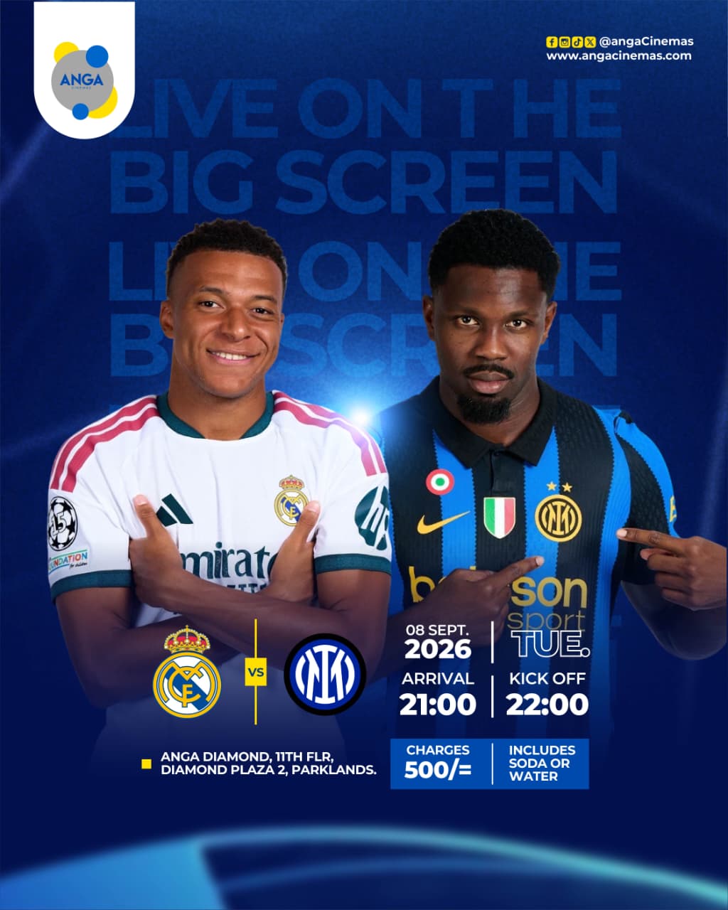 Real Madrid vs Inter Milan